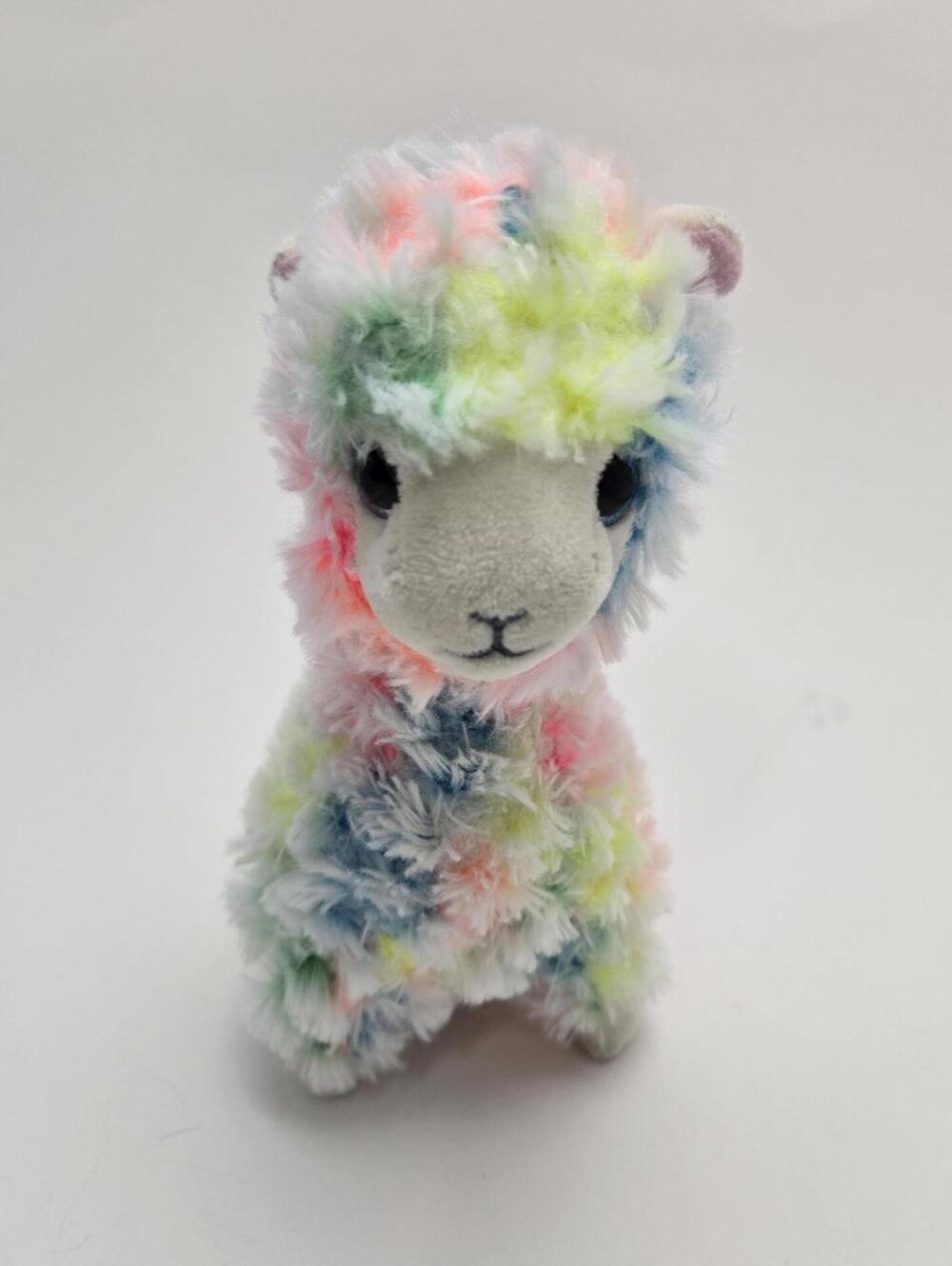 Ty Beanie Babies “Lola” the Rainbiw Llama - No Hang Tag! (8 inch)